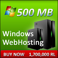 ارائه 500MB فضای میزبانی ویندوز فقط 170.000 تومان ارائه 500MB فضای میزبانی ویندوز فقط 170.000 تومان