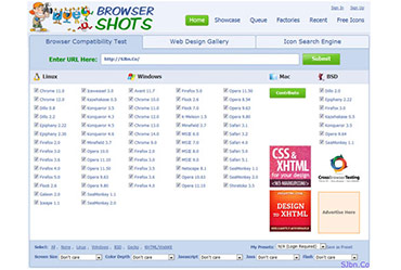 ابزار Browser Shots