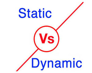 تفاوت سایت استاتیک و داینامیک
