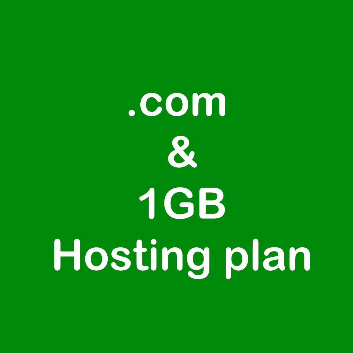 domain .com registration and 1GB of hosting space only 1,600,000 Tomans spring 1404